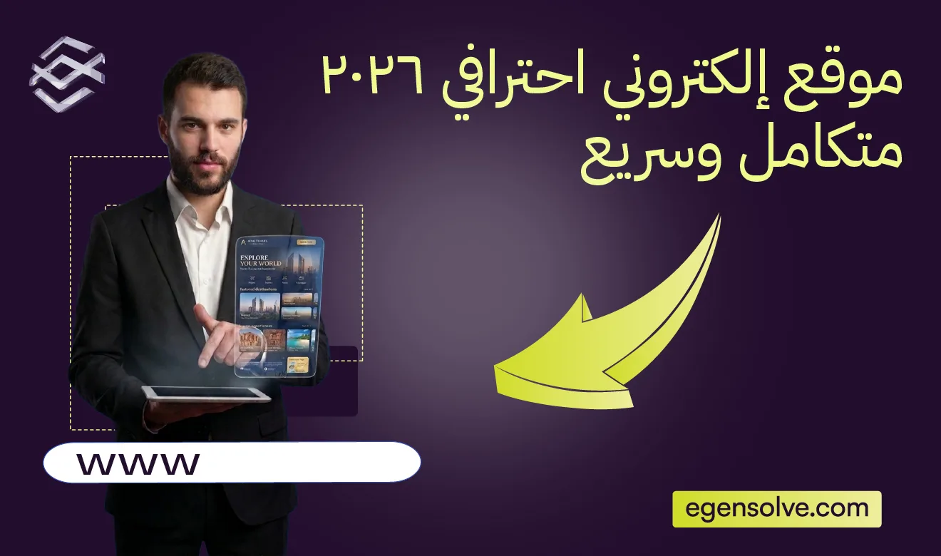 🚀 موقع إلكتروني احترافي 2026 متكامل وسريع