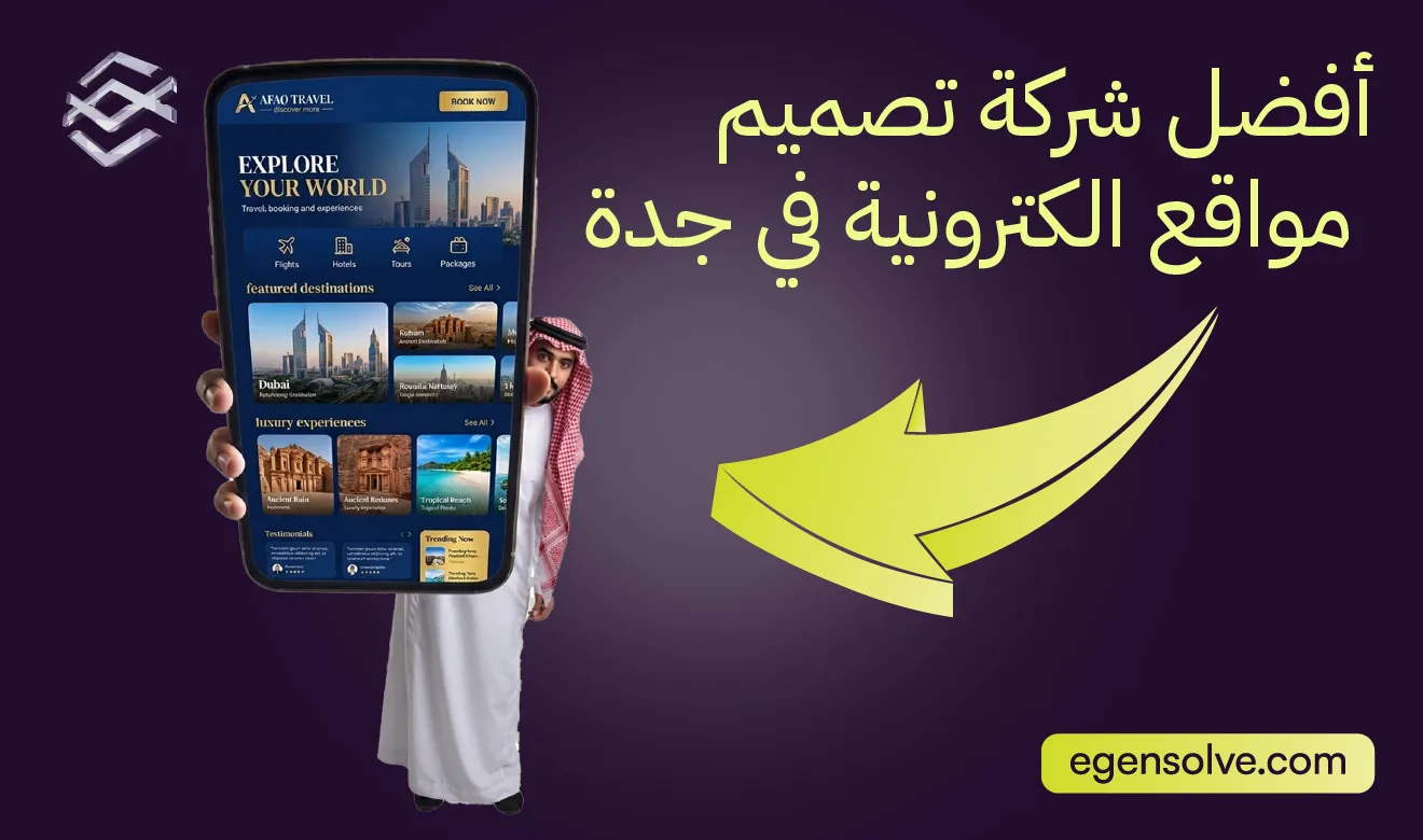 أفضل شركة تصميم مواقع الكترونية في جدة: توقف عن خسارة عملائك لعدم وجودك!